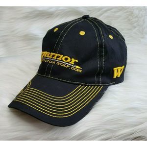 WARRIORS CUSTOM GOLF Strapback Baseball Cap Hat